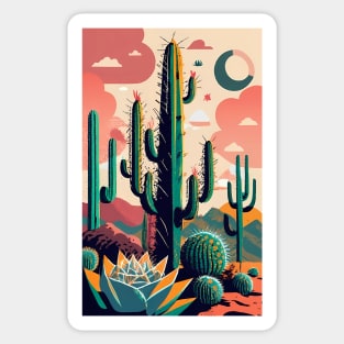 Cactus art Sticker